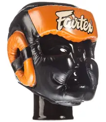 Fairtex Kask Bokserski Sparingowy HG13 Black/Orange