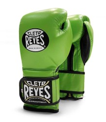 Cleto Reyes Rękawice Bokserskie Velcro Sparing Gloves Green