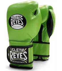 Cleto Reyes Rękawice Bokserskie Velcro Sparing Gloves Green