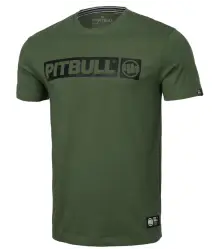 Pit Bull T-shirt Koszulka Lekka Hilltop Oliwkowa