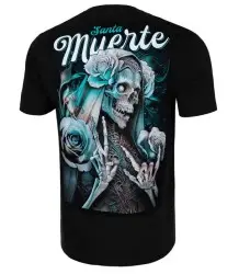Pit Bull T-shirt Koszulka Santa Muerte 24 Black