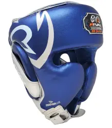 Rival Kask Bokserski Sparingowy RHG100 Professional Blue/Silver