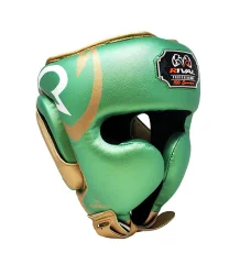 Rival Kask Bokserski Sparingowy RHG100 Professional Green/Gold