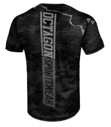 Octagon T-Shirt Koszulka Techniczna Marble Camo Grey