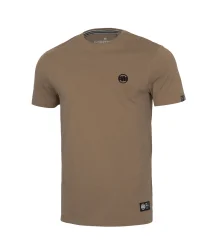 Pit Bull T-Shirt Koszulka Lekka Small Logo Brown