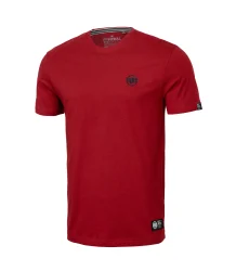 Pit Bull T-Shirt Koszulka Lekka Small Logo Red