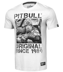 Pit Bull T-Shirt Koszulka Lekka Drive White
