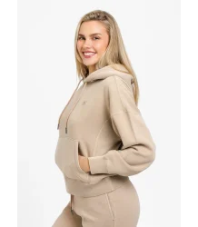 Pit Bull Bluza Damska Oversize Z Kapturem Manzanita Sand