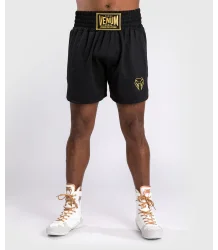 Venum Spodenki Bokserskie Classic Boxing Shorts Black/Gold