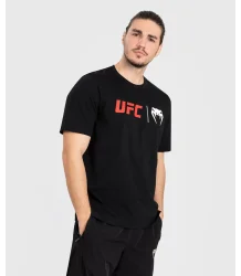 UFC Venum T-Shirt Koszulka Classic Black/Red