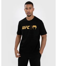 UFC Venum T-Shirt Koszulka Classic Black/Gold