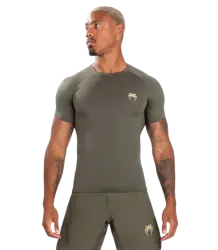 Venum Rashguard Krótki Rękaw Contender Short Sleeve Khaki