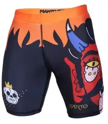 MANTO Szorty Lajkrowe Spodenki Kompresyjne Vale Tudo Diablo