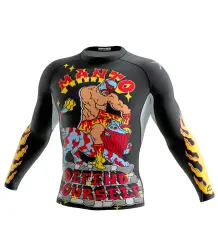 MANTO Rashguard Długi Rękaw LoongSleeve Lutador