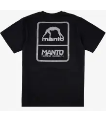 MANTO T-shirt Koszulka PULSE Czarna