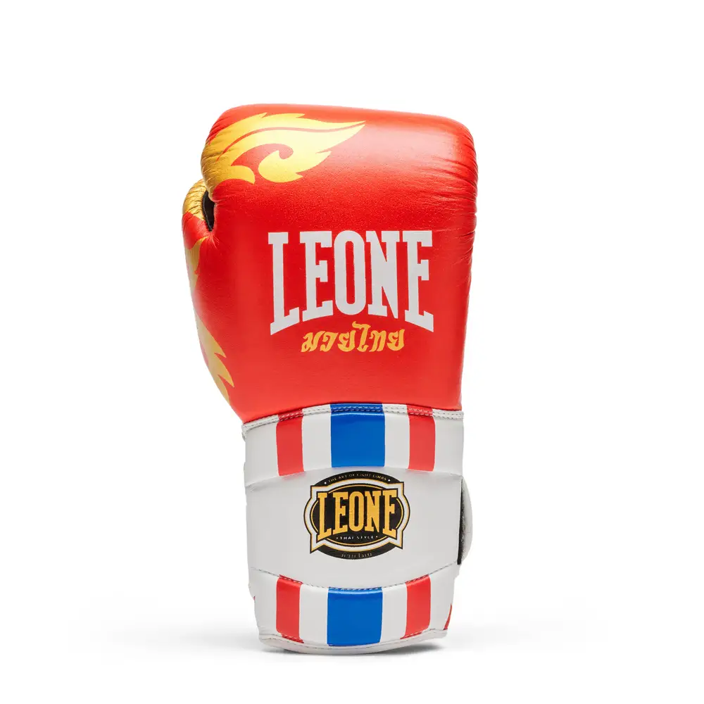 Leone1947 Rękawice Bokserskie Thai Style Red , Sprzęt
