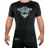 Ground Game Rashguard Skullz Krótki Rękaw Czarny