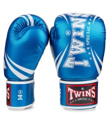 Twins Special Rękawice Bokserskie BGVL3-TW6 Blue Metalic