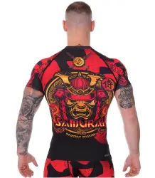 Poundout Rashguard Krótki Rękaw Samurai