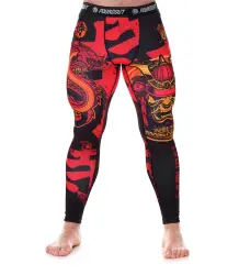 Poundout Legginsy Sportowe Męskie Samurai