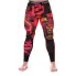 Poundout Legginsy Sportowe Męskie Samurai
