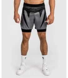 Venum Spodenki MMA Fightshorts Attack Black/Grey