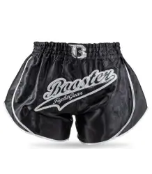 Booster Spodenki Muay Thai Retro Slugger 3 Black