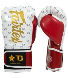 Fairtex Booster Rękawice Bokserskie FXB-BG STAR WH/WR