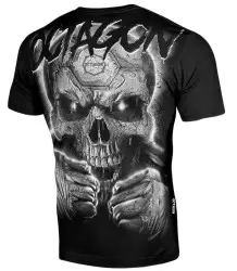 Octagon T-Shirt Koszulka Oldskull Fans Black