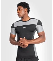 Venum Rashguard Krótki Rękaw Short Sleeve Tempest Black/Grey