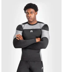 Venum Rashguard Długi Rękaw Long Sleeve Tempest Black/Grey