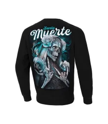 Pit Bull Bluza Bez Kaptura Santa Muerte Crewncek Black