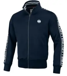 Pit Bull Bluza Rozpinana Tape Logo Dark Navy