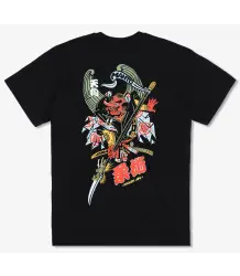 MANTO T-shirt Koszulka TENGU Black