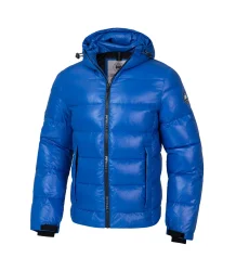 Pit Bull Kurtka Zimowa Z Kapturem PEPPERWOOD Blue