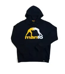 MANTO Bluza Z Kapturem Logo 2.0 Czarna