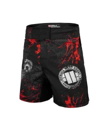 Pit Bull Spodenki MMA Treningowe Grapplingowe Performance Pro Plus Blood Dog 2