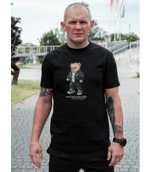 Środowisko Miejskie T-shirt Koszulka Street Bear Black