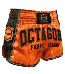Octagon Spodenki Kickboxing/Muay Thai Fight Legion Orange