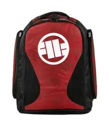 Pit Bull Big Escala New Logo Plecak Torba Sportowa Do Sportów Walki Czerwony