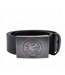 Pasek Skórzany Pit Bull Bones Black