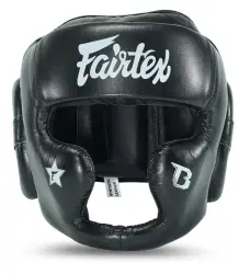 Fairtex Booster Kask Bokserski FXB HG Black