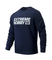 Extreme Hobby Bluza Bez Kaptura Crewneck BLOCK 2024 Navy