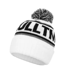 Pit Bull Czapka Zimowa Z Pomponem Fleming II White/Black