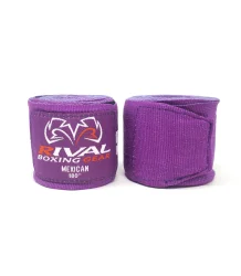 Rival Bandaże Bokserskie Owijki Mexican Handwraps Purple 4,5m
