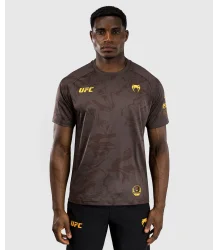 UFC Venum Koszulka Techniczna Treningowa Fusion Dry Tech T-shirt Brown