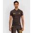 UFC Venum Rashguard Krótki Rękaw Fight Week Performance Brown
