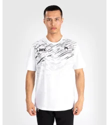 UFC Venum T-Shirt Koszulka Krótki Rękaw Fusion Replica White
