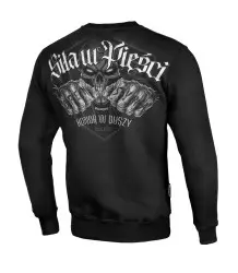 Bluza Ofensywa x Octagon Siła w Pięści czarna bez kaptura