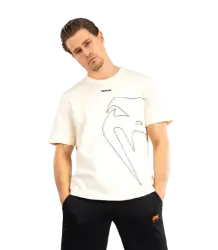 Venum T-Shirt Koszulka Giant Contender Off-White 